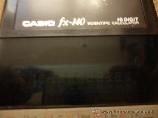 Segunda mano: CALCULADORA CASIO FX-140 SCIENTIFIC CALCULATOR FUNCIONANDO - Foto 2