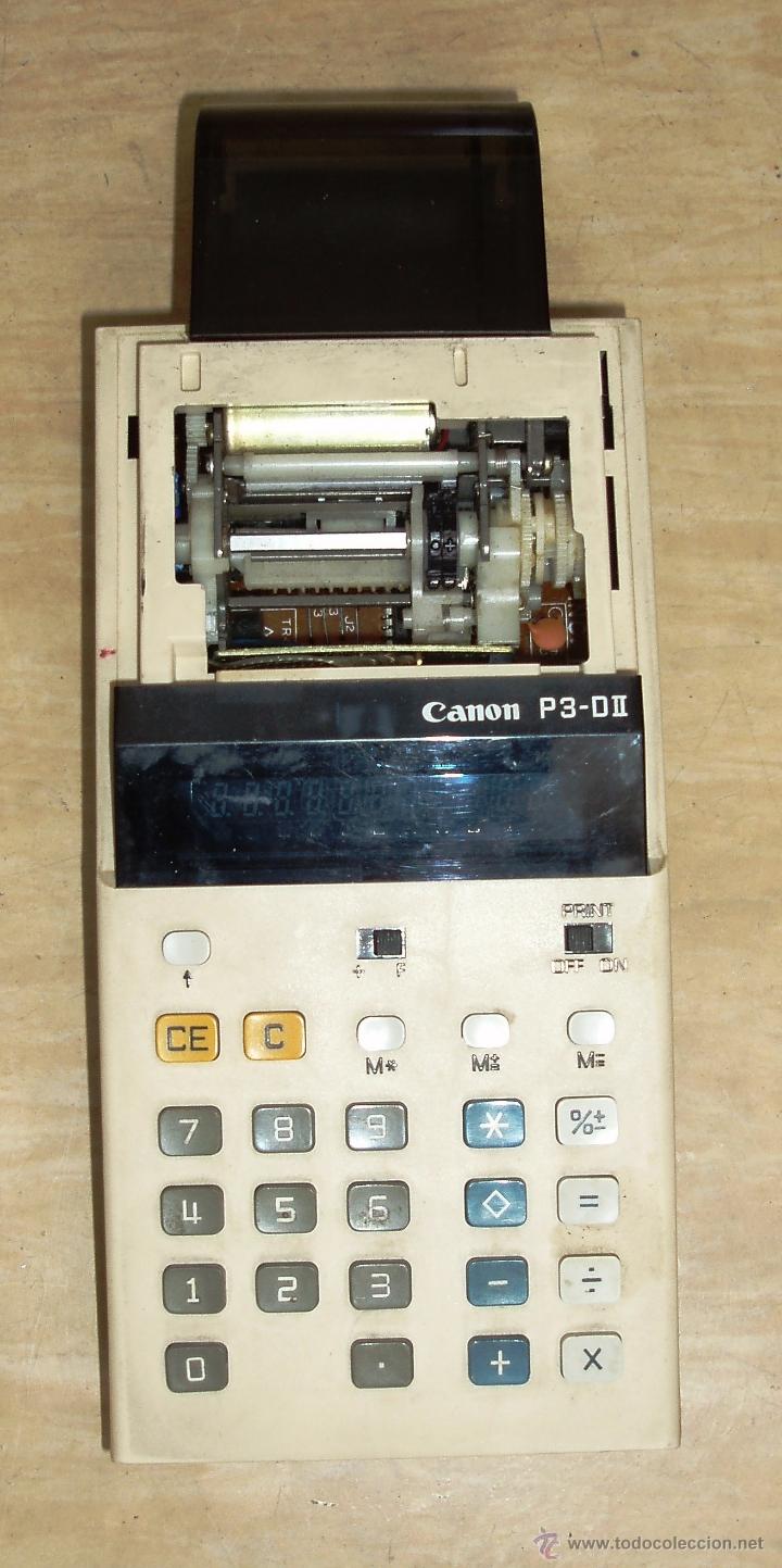 Segunda mano: Calculadora Canon mod P3 DII. a pilas - Foto 1