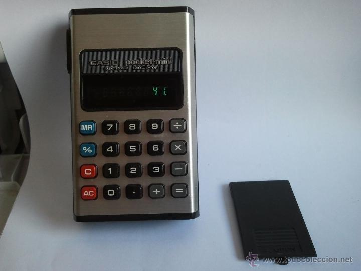 Segunda mano: calculadora casio mini pocket funcionando - Foto 1
