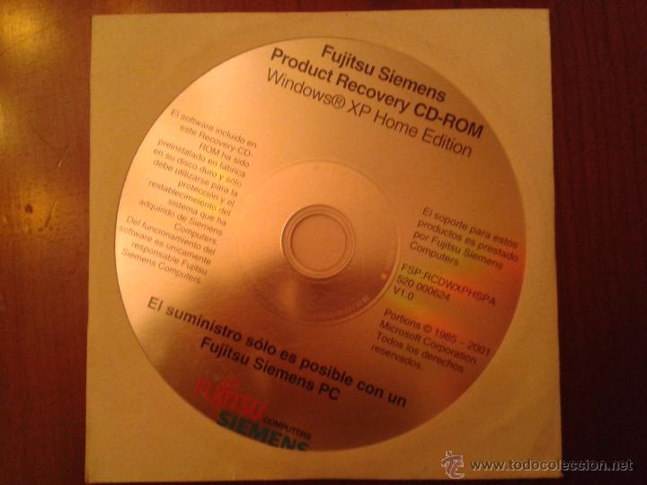 fujitsu recovery disc
