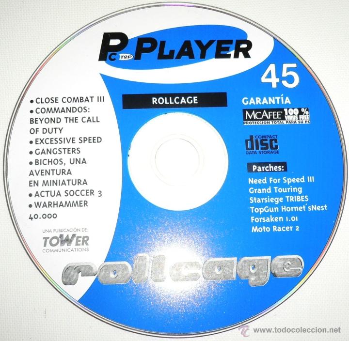 Segunda mano: CD PC PLAYER N&Uacute;MERO 45 ROLLCAGE - Foto 1