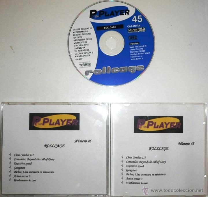 Segunda mano: CD PC PLAYER N&Uacute;MERO 45 ROLLCAGE - Foto 2