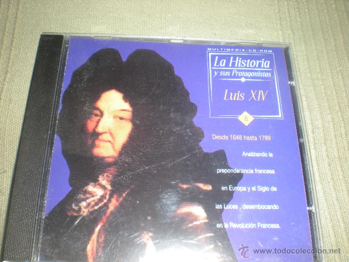 Segunda mano: LUIS XIV N&ordm; 8  . LA HISTORIA Y SUS PROTAGONISTAS . MULTIMEDIA CD-ROM - Foto 1