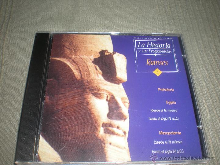 Segunda mano: RAMSES . LA HISTORIA Y SUS PROTAGONISTAS . N&ordm; 1 MULTIMEDIA CD-ROM - Foto 1