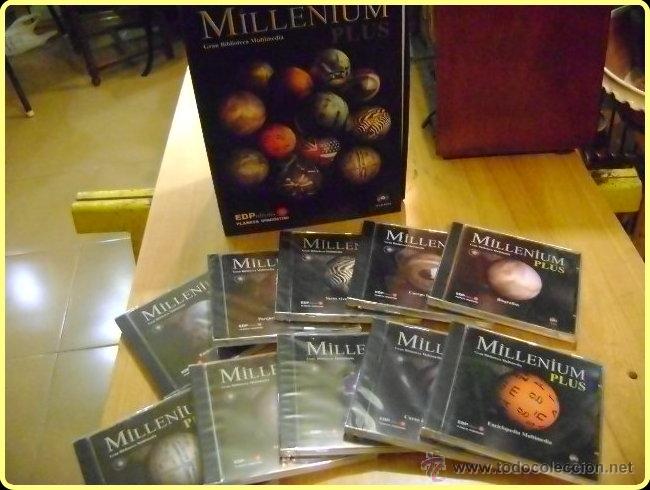 Segunda mano: 10 CDs Millenium Plus, Gran Biblioteca Multimedia de Planeta DeAgostini, con 10 cds - Foto 1