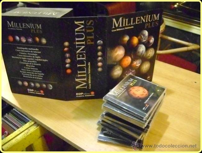 Segunda mano: 10 CDs Millenium Plus, Gran Biblioteca Multimedia de Planeta DeAgostini, con 10 cds - Foto 2