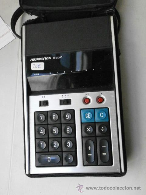 Segunda mano: CALCULADORA SOUNDESINGN 8300 - Foto 1