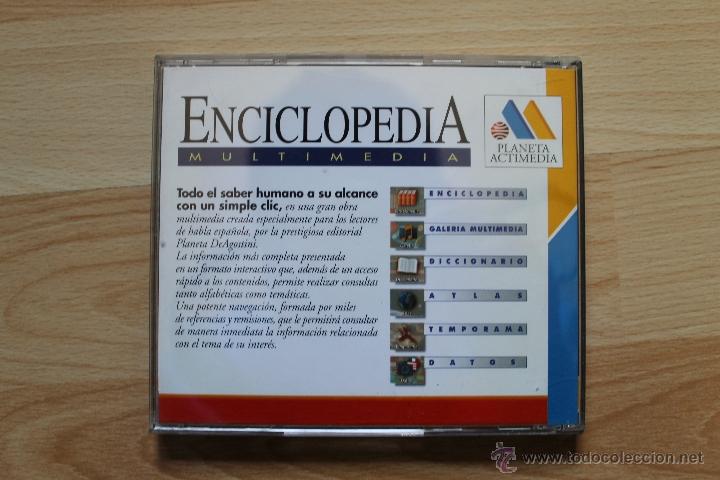Segunda mano: ENCICLOPEDIA MULTIMEDIA PLANETA ACTIMEDIA PROGRAMA PC EDICI&Oacute;N ESPA&Ntilde;OLA - Foto 3