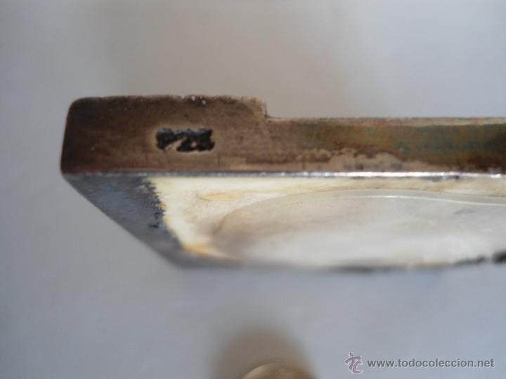 Segunda mano: CUADRITO DE RESINA LAMINADO EN PLATA DE JERUSALEM - Foto 3