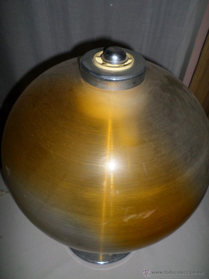 Segunda mano: Lampara estilo vintage. Pantalla esferica. - Foto 3