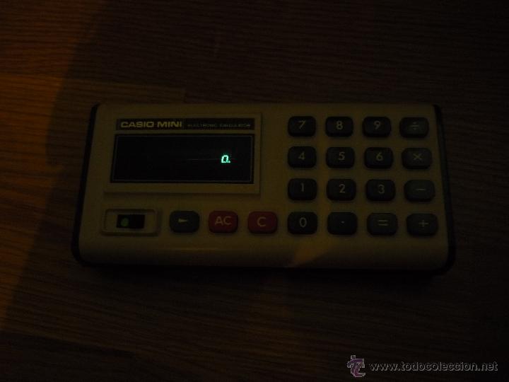 Segunda mano: CALCULADORA CASIO MINI COLOR BLANCO FUNCIONADO - Foto 2