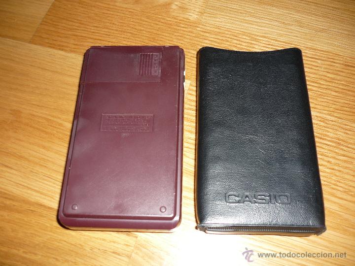 Segunda mano: CALCULADORA CASIO MEMORY - 8F H812 CON FUNDA ORIGINAL - Foto 6
