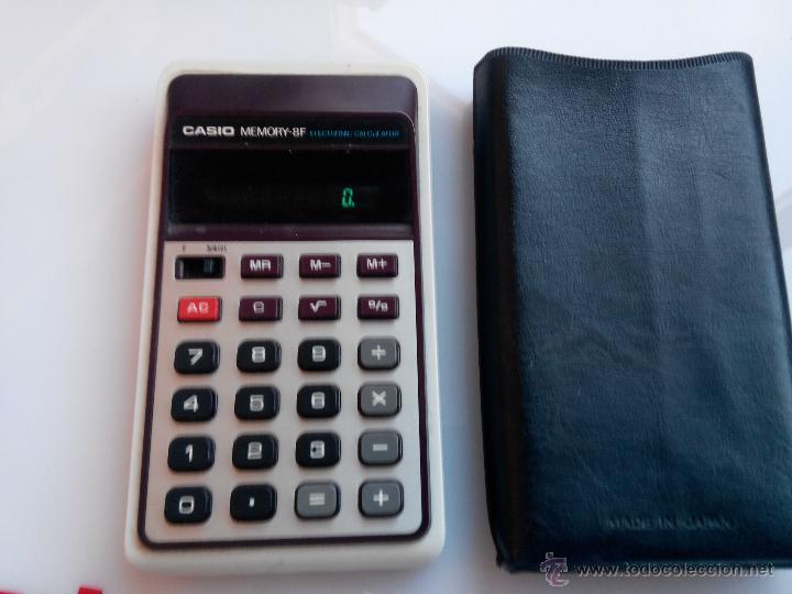 Segunda mano: calculadora antigua  casio memory  8f - Foto 1