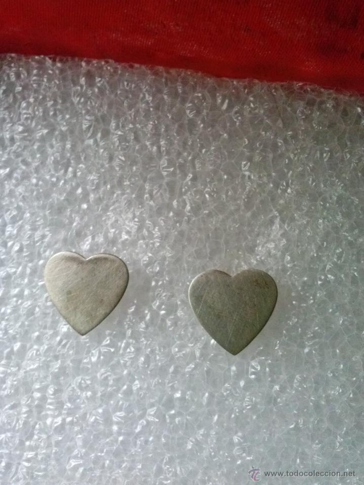 Segunda mano: Pendientes en plata mate 925 mmg pureza. A&ntilde;o 1996 - Foto 1