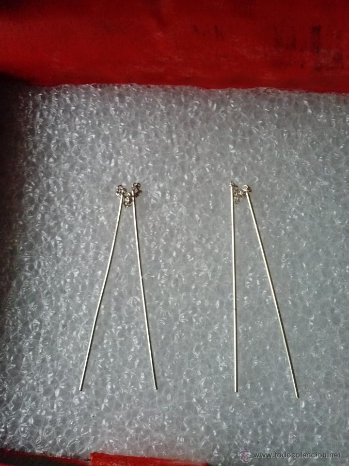 Segunda mano: Pendientes en plata 925mmg pureza. A&ntilde;o 1995 - Foto 1