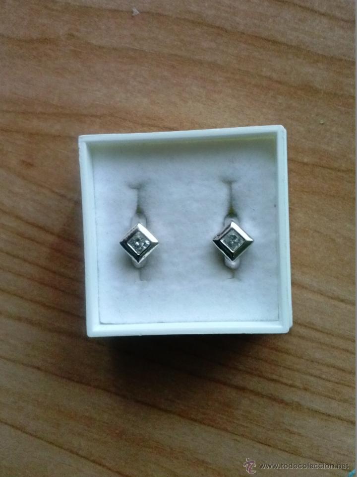 Segunda mano: Pendientes en plata 925mmg pureza. A&ntilde;o 1995 - Foto 1