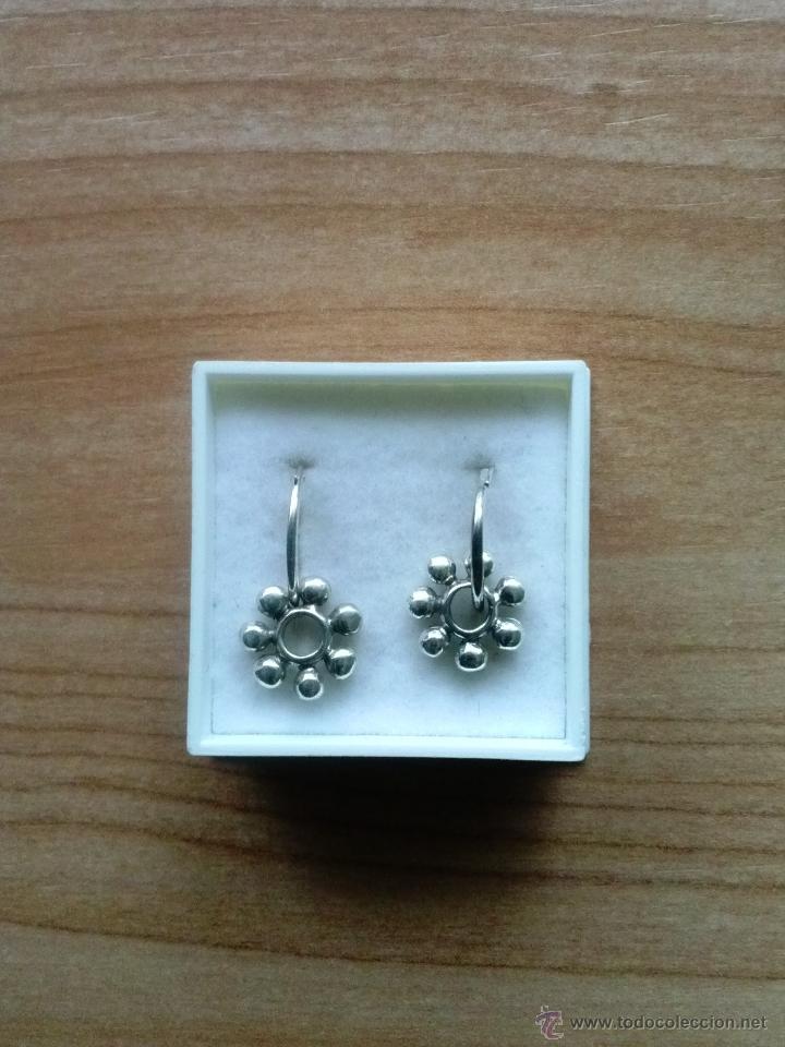 Segunda mano: Pendientes en plata 925mmg pureza. A&ntilde;o 1995 - Foto 1