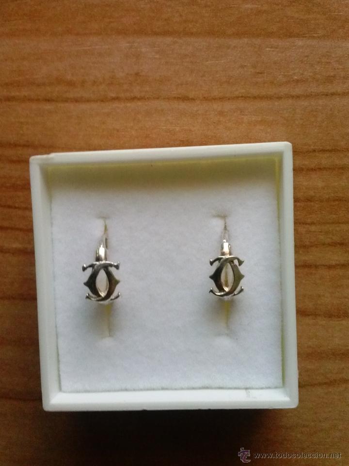 Segunda mano: Pendientes en plata 925mmg pureza. A&ntilde;o 1994 - Foto 1