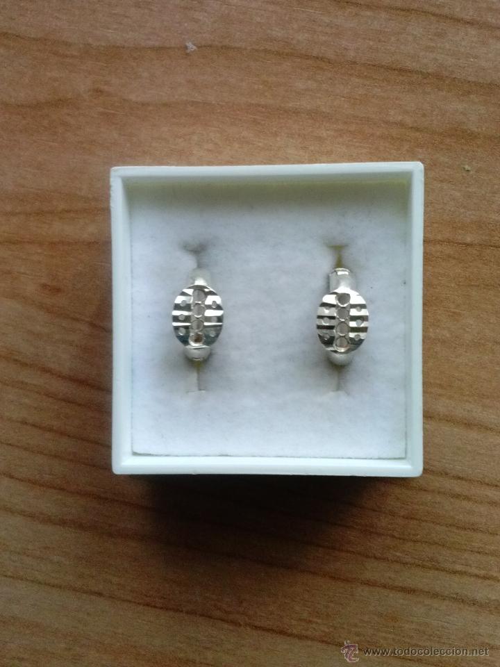 Segunda mano: Pendientes en plata 925mmg pureza. A&ntilde;o 1995 - Foto 1