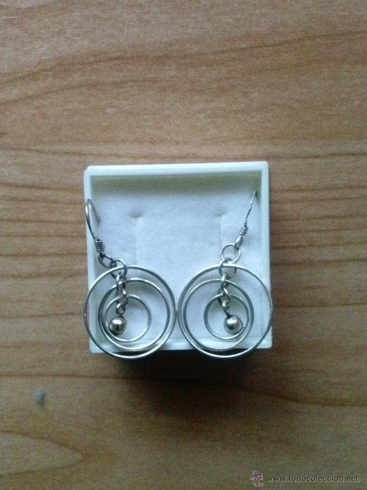 Segunda mano: Pendientes en plata 925mmg pureza. A&ntilde;o 1995 - Foto 1