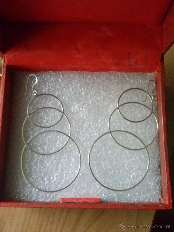 Segunda mano: Pendientes en plata 925mmg pureza. A&ntilde;o 1995 - Foto 1