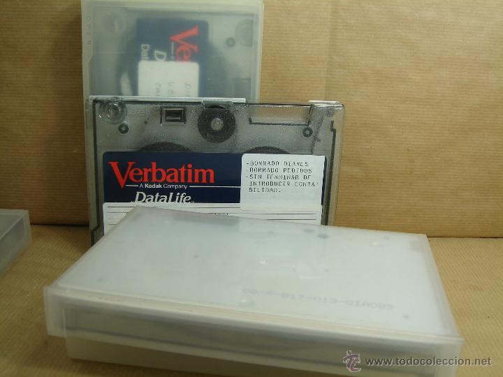 Segunda Mano: 3 X CINTA S CARTUCHO DATOS PC ORDENADOR - VERBATIM  DL 600 - 60 MB - DISCO DURO - MEGABYTES