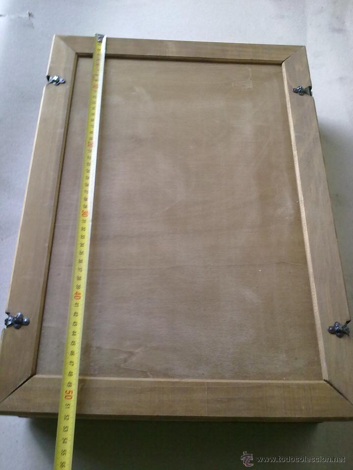 Segunda mano: Caja de madera con tapa de bisagra - Foto 1