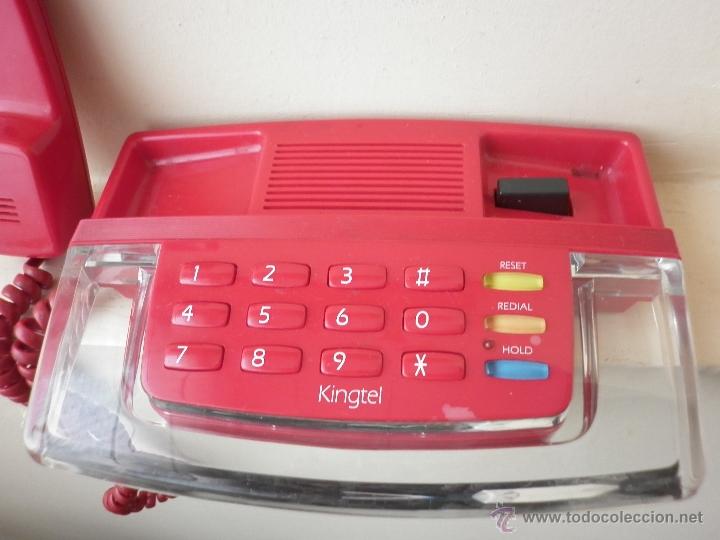 Segunda mano: TEL&Eacute;FONO KINGTEL A&Ntilde;OS 80 FUNCIONA - Foto 2