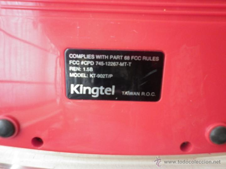 Segunda mano: TEL&Eacute;FONO KINGTEL A&Ntilde;OS 80 FUNCIONA - Foto 4