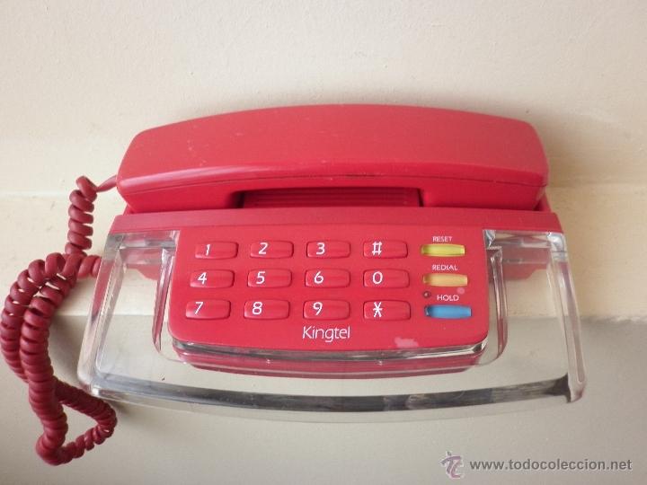 Segunda mano: TEL&Eacute;FONO KINGTEL A&Ntilde;OS 80 FUNCIONA - Foto 6