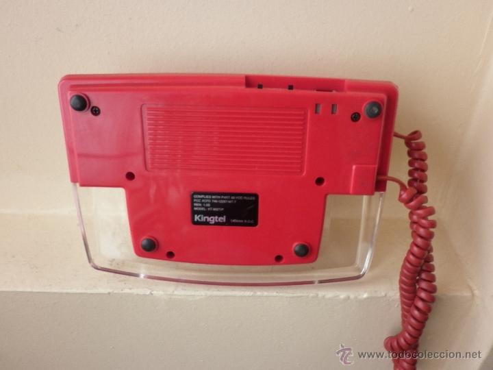 Segunda mano: TEL&Eacute;FONO KINGTEL A&Ntilde;OS 80 FUNCIONA - Foto 7
