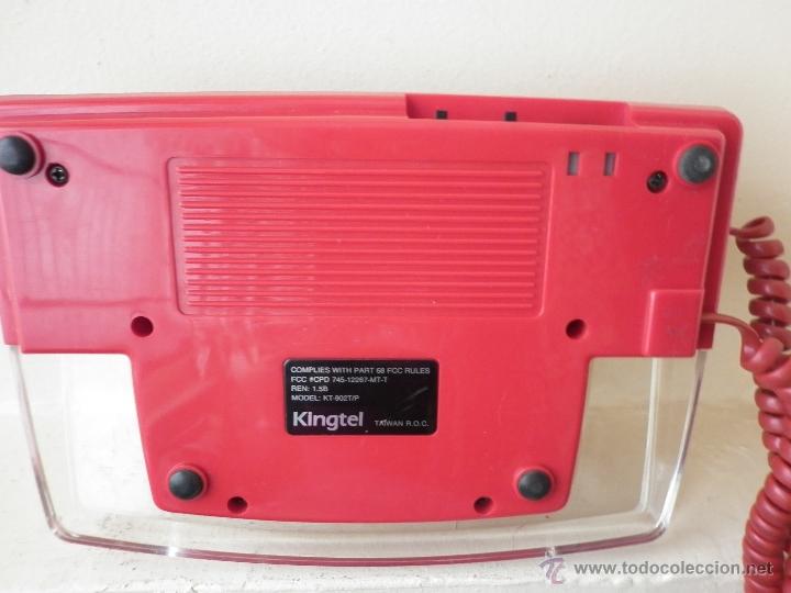 Segunda mano: TEL&Eacute;FONO KINGTEL A&Ntilde;OS 80 FUNCIONA - Foto 11