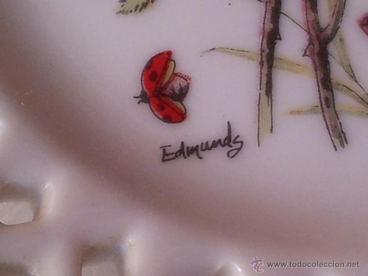Segunda mano: Bonito plato en porcelana perforado - Foto 5