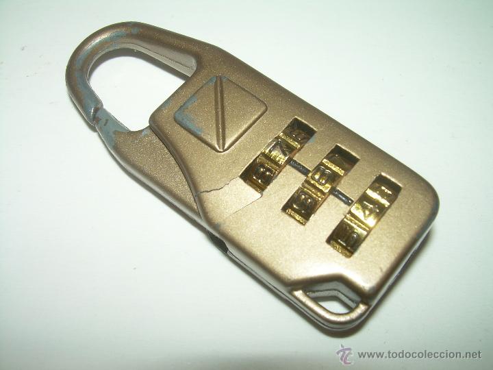 Segunda mano: CANDADO DE COMBINACION NUMERICA. - Foto 1