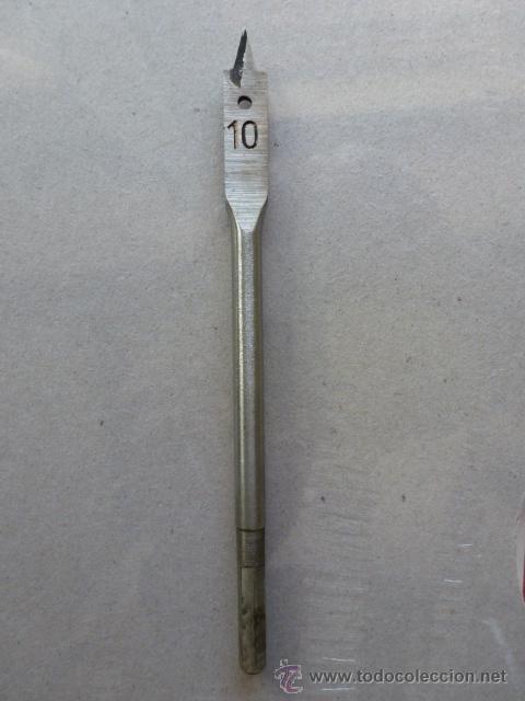 Segunda mano: Broca plana para madera n&ordm; 10 - Foto 1