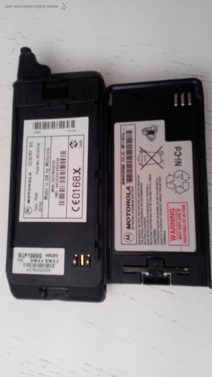 Segunda mano: Motorola Micro TAC con funda + Barter&iacute;a + Cargador + Base Carga - Foto 3