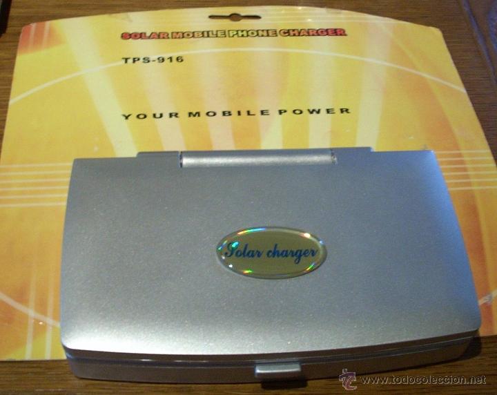 Segunda mano: CARGADOR SOLAR DE TELEFONO MOVIL - Foto 1