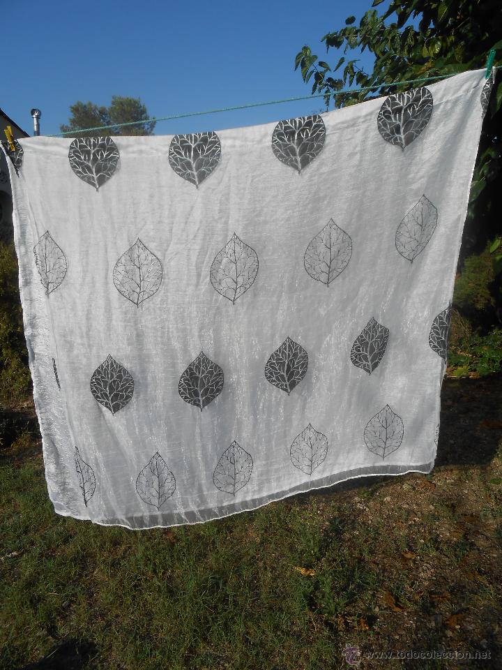 Segunda mano: CORTINA  Estampada  1,25  x  1,47 cms. - Foto 1