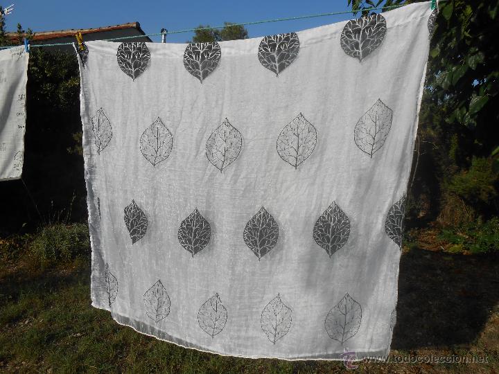 Segunda mano: CORTINA  Estampada  1,25  x  1,47 cms. - Foto 2