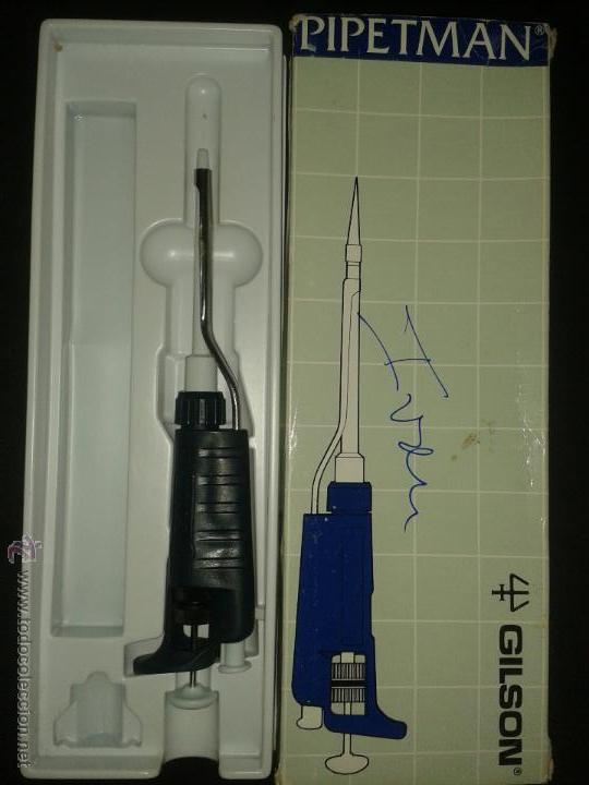 Segunda mano: Pipeta de precisi&oacute;n 2 microlitros. Marca Gilson - Foto 1
