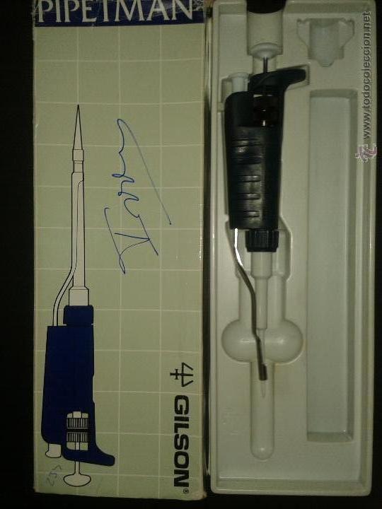 Segunda mano: Pipeta de precisi&oacute;n 20 microlitros. Marca Gilson - Foto 1