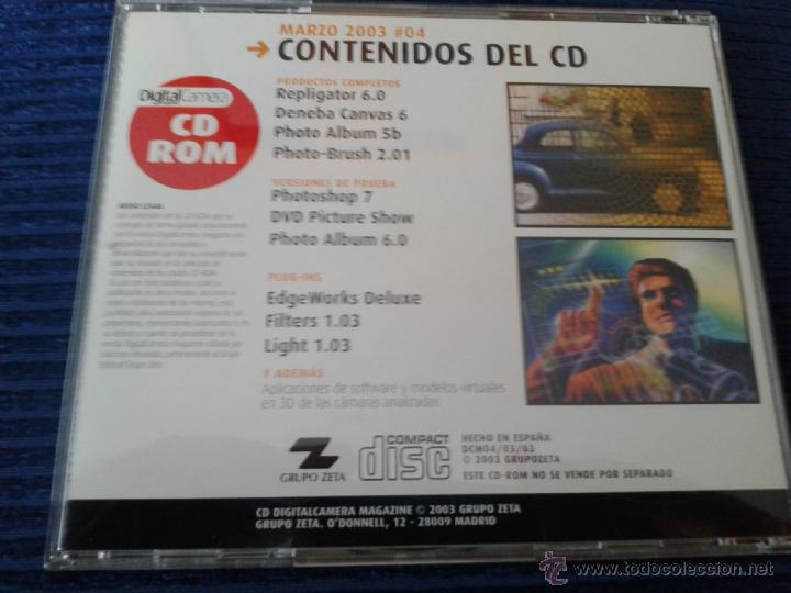 Segunda mano: CD ROM Digitalcamera Magazine 03/2003, Es El N&uacute;mero 4 De La Colecci&oacute;n. - Foto 2