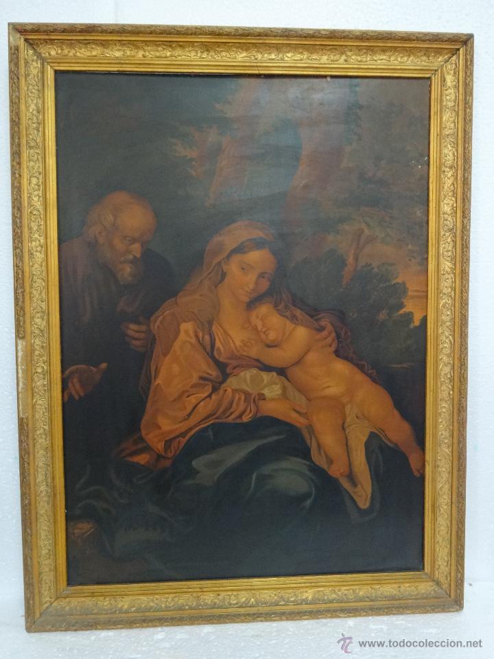 Segunda mano: PAPEL SOBRE LIENZO VIRGEN CON NI&Ntilde;O - AAA 043 - Foto 5