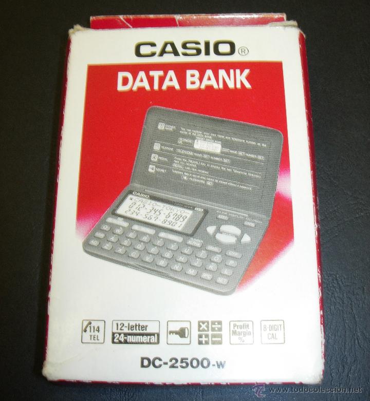 Segunda mano: Calculadora,agenda electr&oacute;nica CASIO DATA BANK DC-2500-W - Foto 4