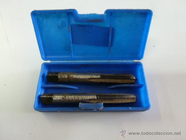 Segunda mano: caja con 2 machos de roscar C&B 5/16-NF - Foto 1