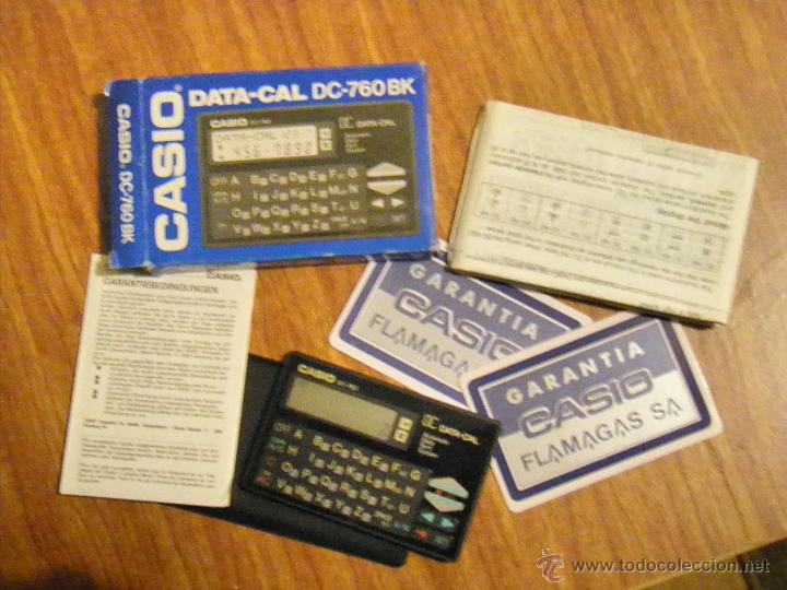 Segunda mano: CALCULADORA CASIO DATA-CAL DC-760 BK FUNCIONANDO - Foto 4
