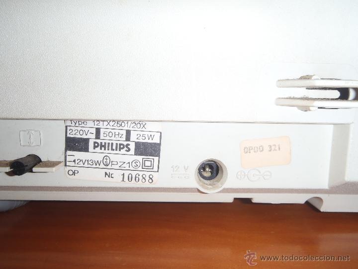 Segunda mano: TELEVISOR MUY ANTIGUO MARCA PHILIPS - Foto 4