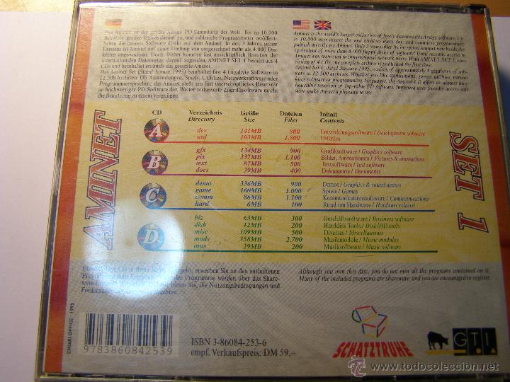 Segunda mano: Ordenador AMIGA, programa AMINET SET 1 - Foto 2