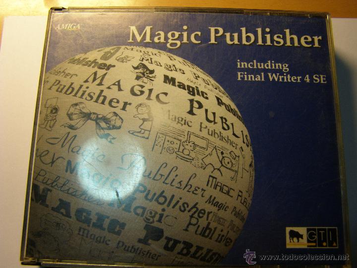 Segunda mano: Ordenador AMIGA, programa MAGIC PUBLISHER. - Foto 1