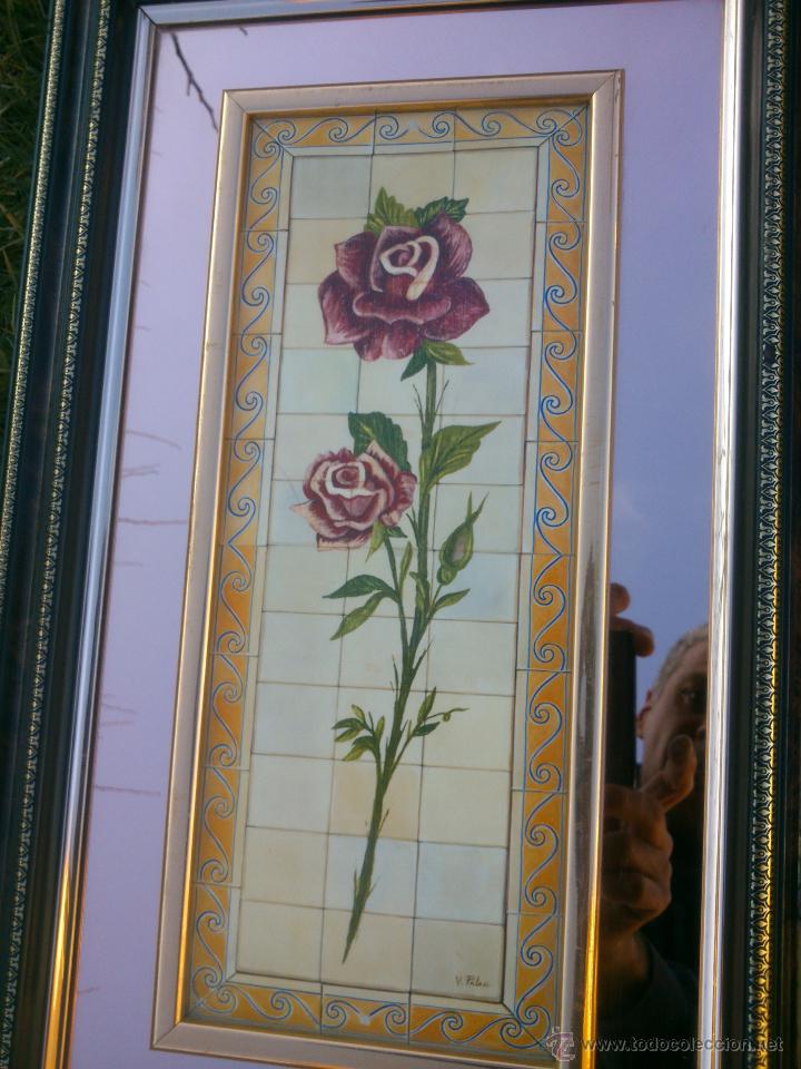 Segunda mano: PRECIOSA LAMINA PLASTIFICADA ENMARCADA.55X33CM. - Foto 4